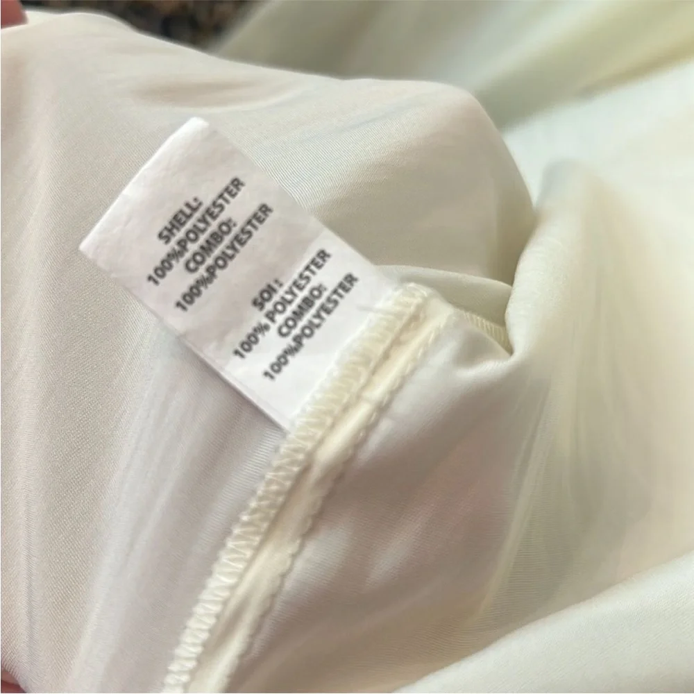 NWOT Ramy Brook Cream Ruffled Blouse - Picture 8 of 8